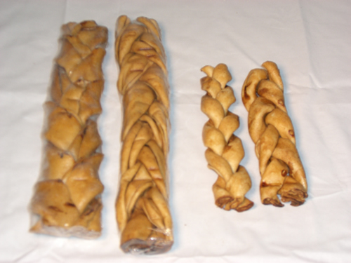 All Natural Chicken Basted Rawhide braids